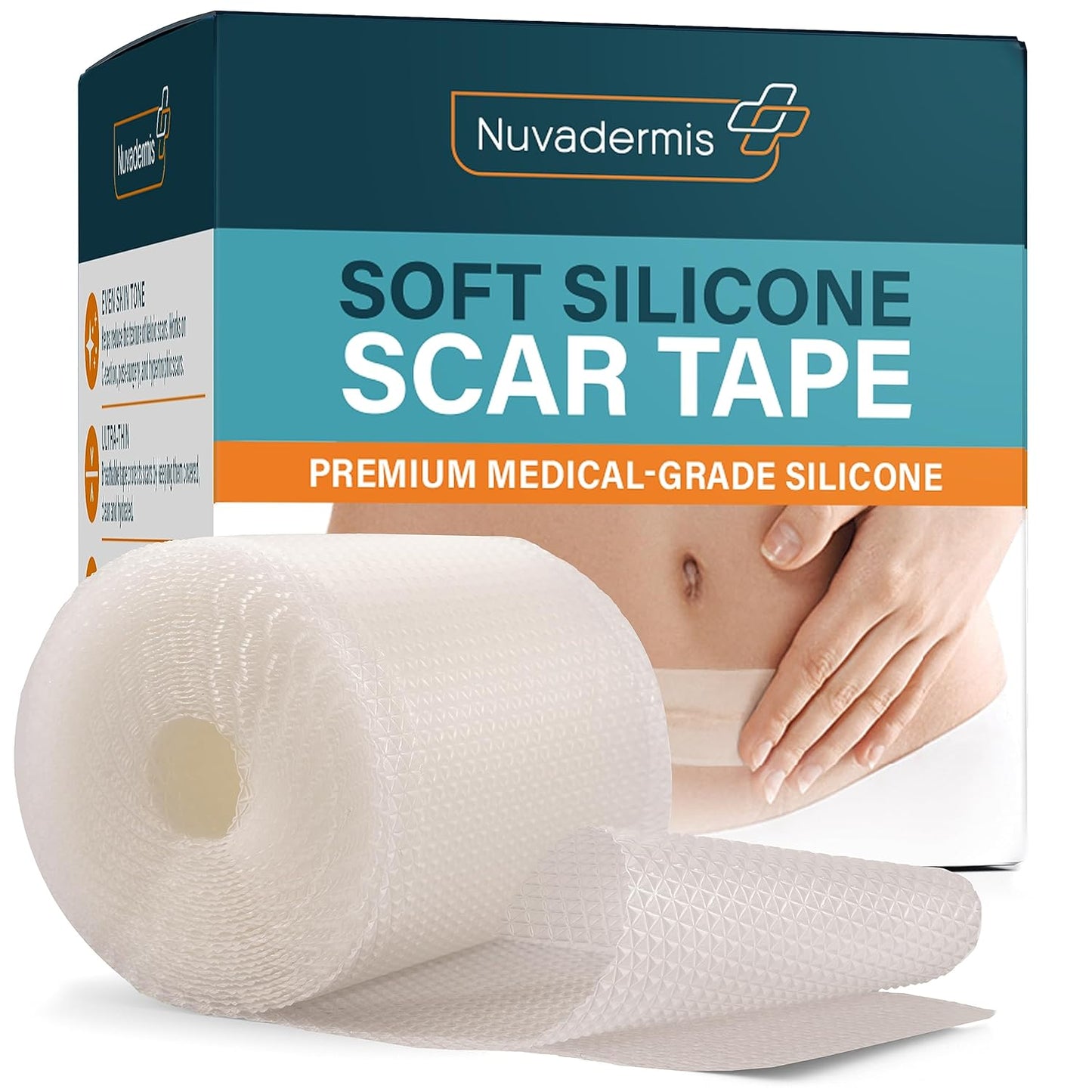 ❤︎Official Store |Ourlyard® Hyaluronic Acid Nano Microneedle Repair Tape🗽🎉(Treatment of old and new scars, reduction of surgical scars, stretch marks, keloids, acne, burns, warts, dermatomes and varicose veins) (upsell)